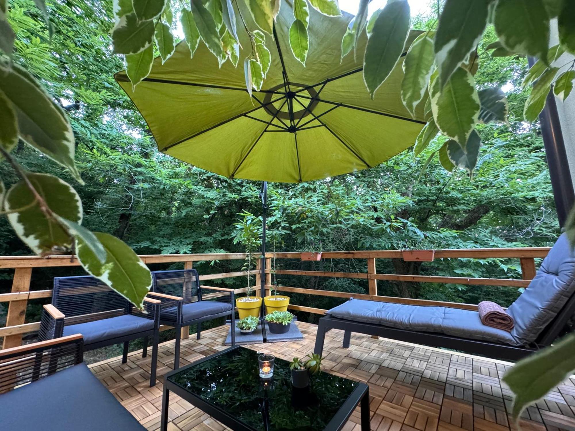 Apartment With A Terrace Forest Home Lullula Veprinac Exteriör bild